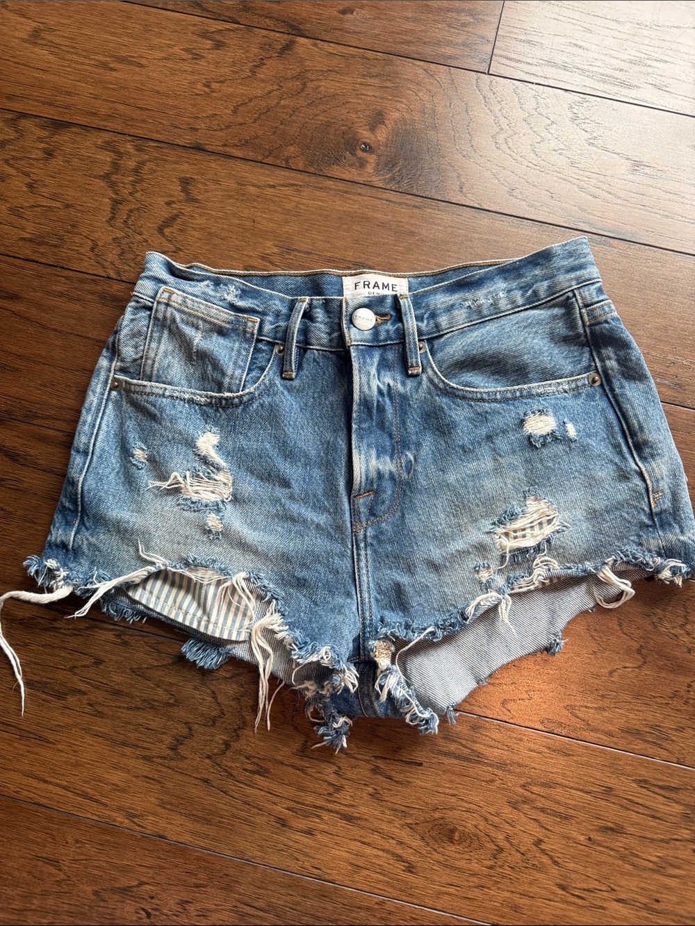 FRAME jean shorts sz 24